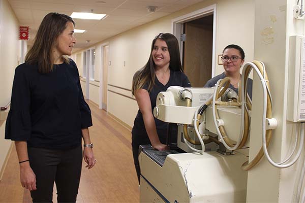 MCLA Radiology students