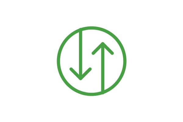 Icon Opposite Directions