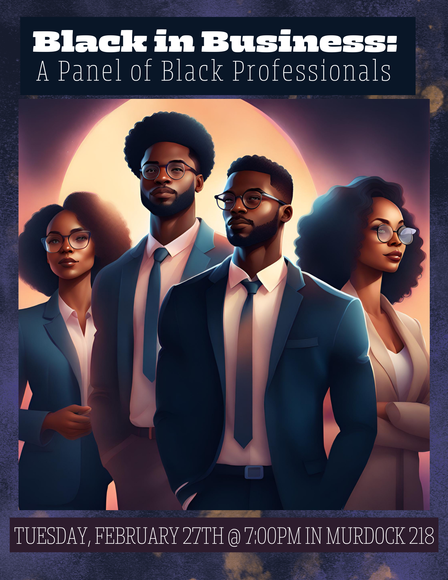 Black in Business Poster