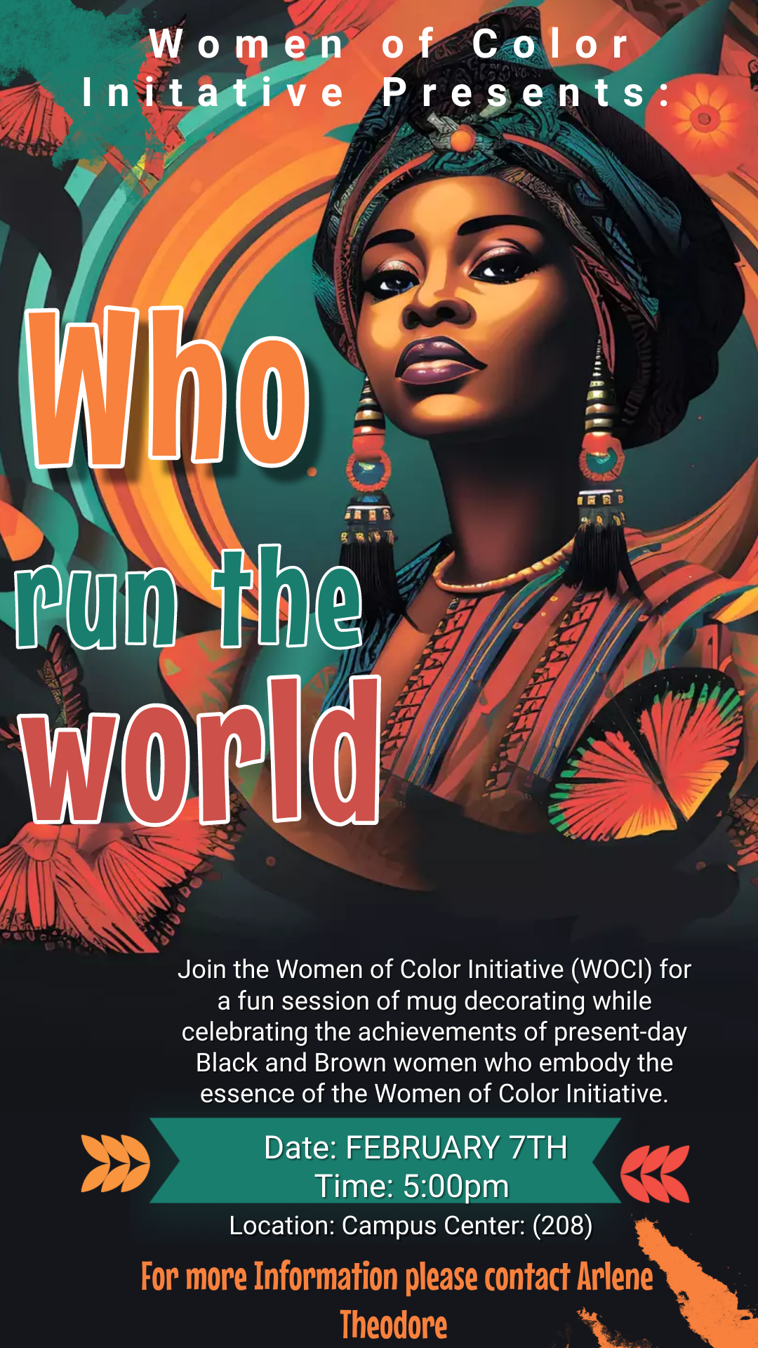 Who Run the World? Flyer
